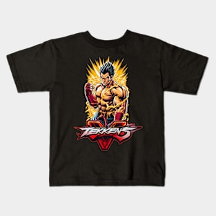 Tekken 5 character-For lovers of fighting video games Kids T-Shirt